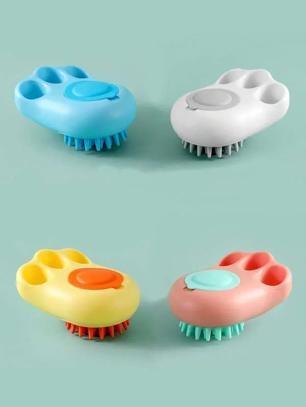 Paw Shape Pet Bath Brush