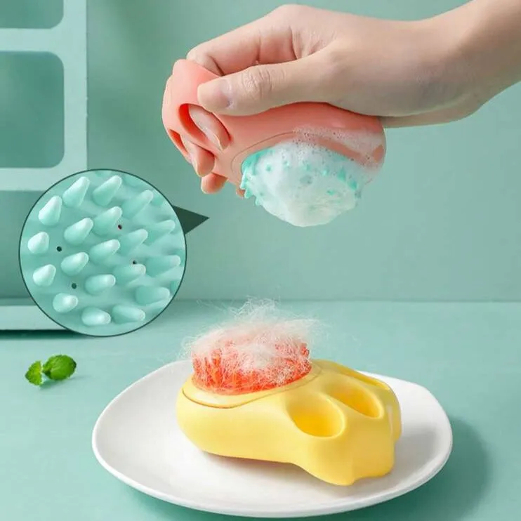 Paw Shape Pet Bath Brush