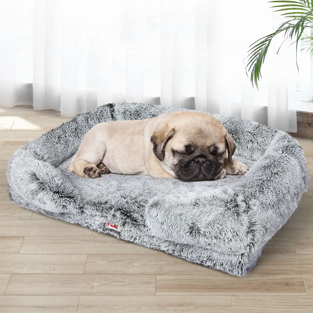 Pet Bed Orthopedic Sofa Dog Mattress Soft Warm Cushion - S