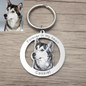 Pet Memorial Keychain
