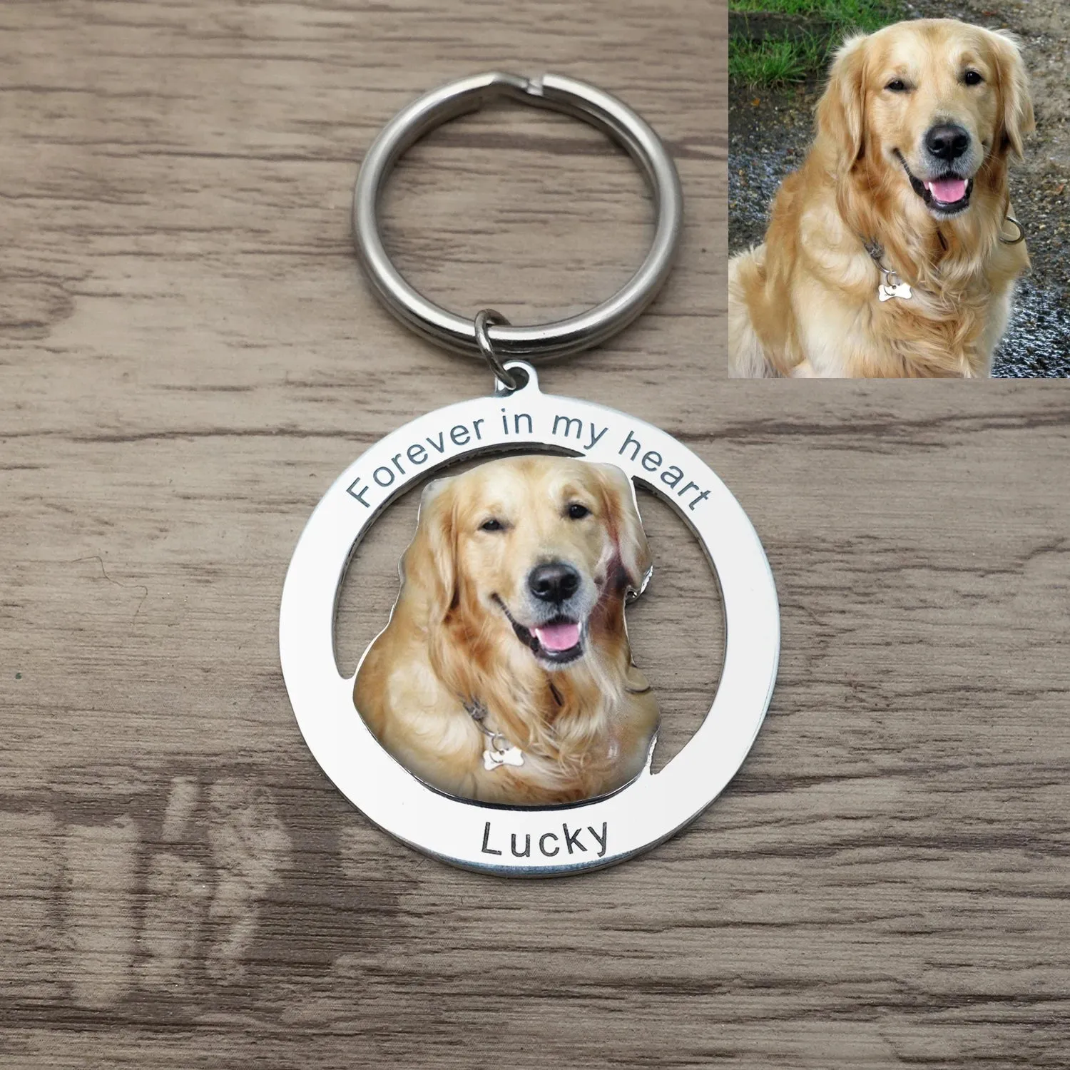 Pet Memorial Keychain