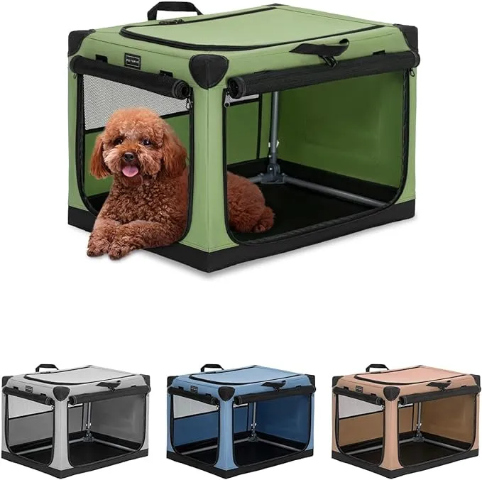 PETSFIT Portable Soft Collapsible Dog Crate