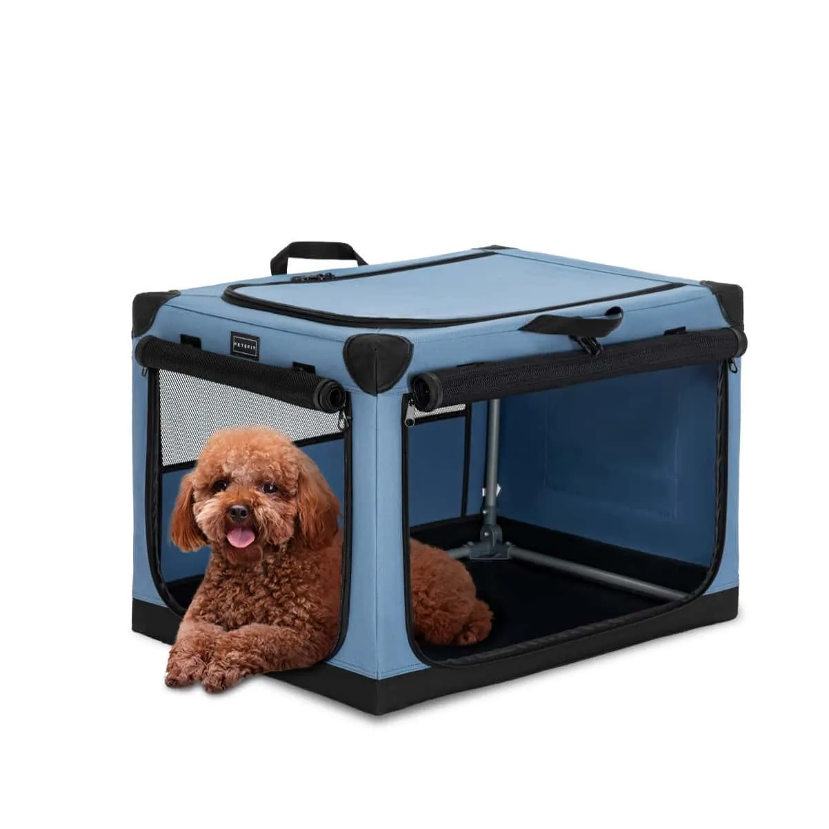 PETSFIT Portable Soft Collapsible Dog Crate