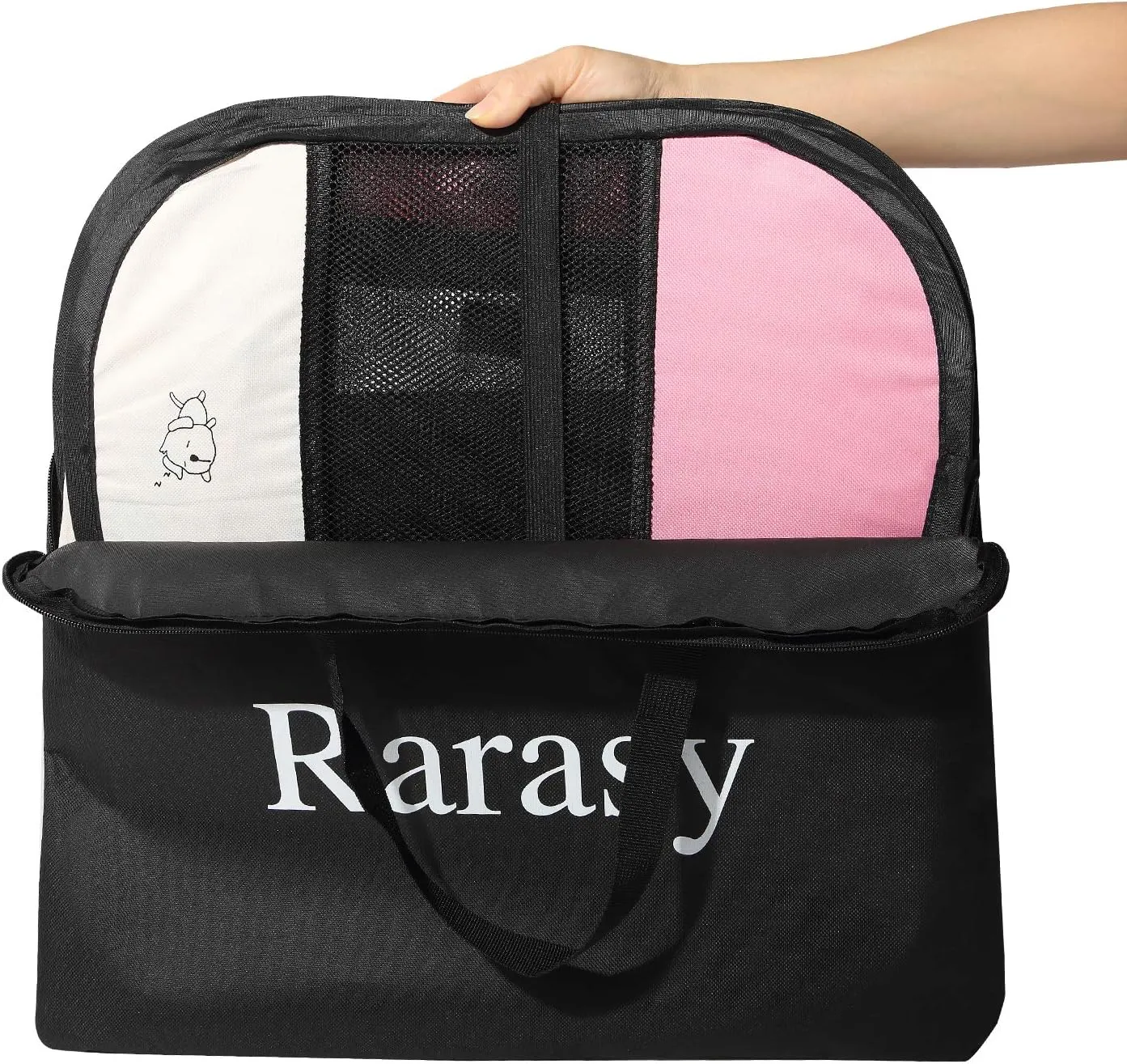 Portable Foldable Pet Playpen, Water Resistant Dog Playpen Indoor/Outdoor Use Kennel Tent with Carrying Case and Travel Bowl for Dog/Cat/Rabbit