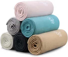 Puppy Pet Blanket, Fleece 6 Pack, Paw Print, Warm & Soft, Sleep Mat (Multicolored, 30x20 inches)
