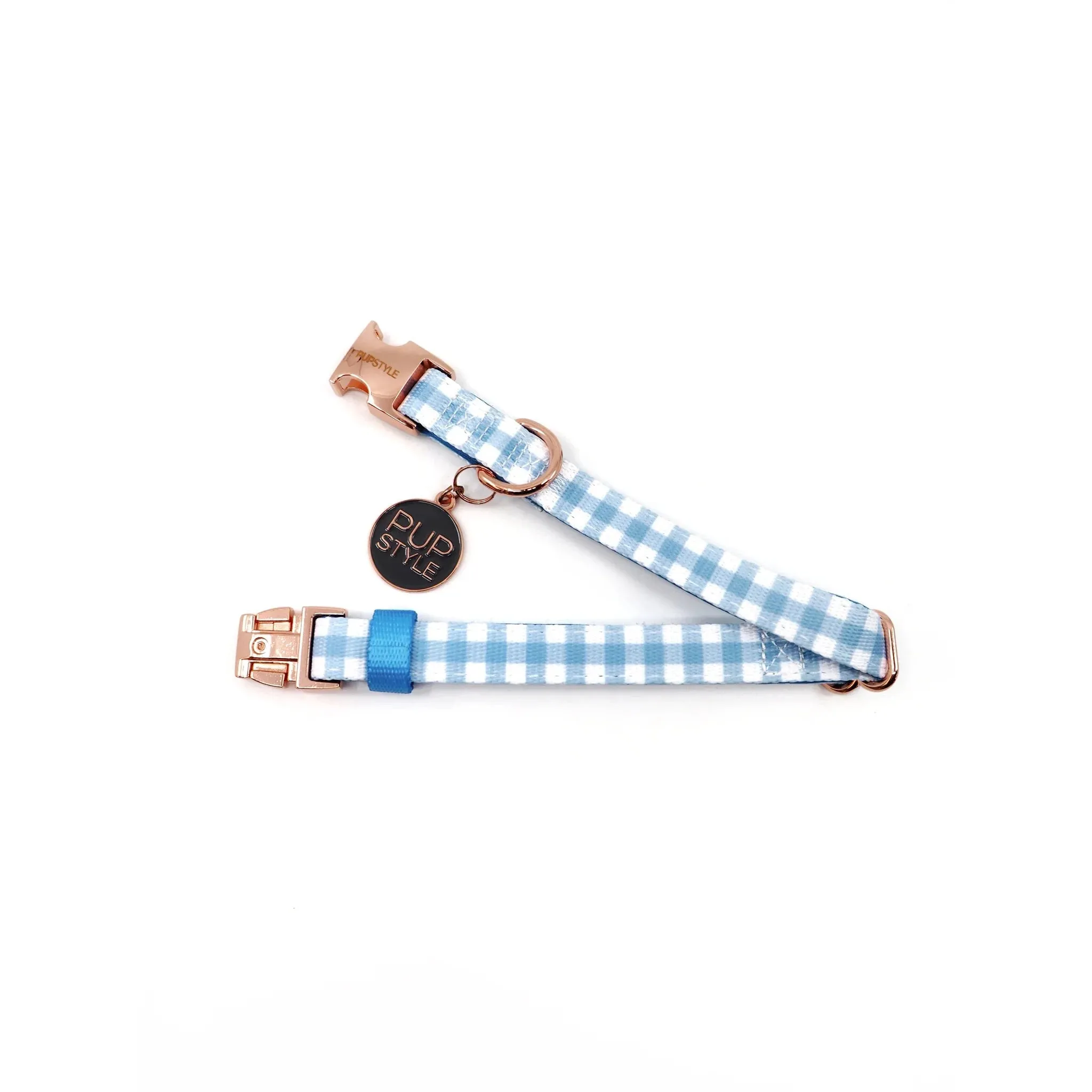 Pupstyle Suburban Collection Blueberry Muffin Dog Collar Medium