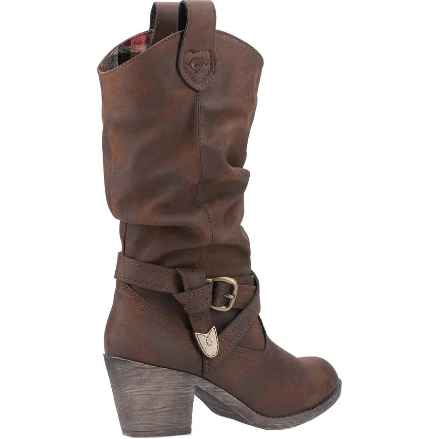 Rocket Dog Sidestep BROWN western / Cowgirl Boot