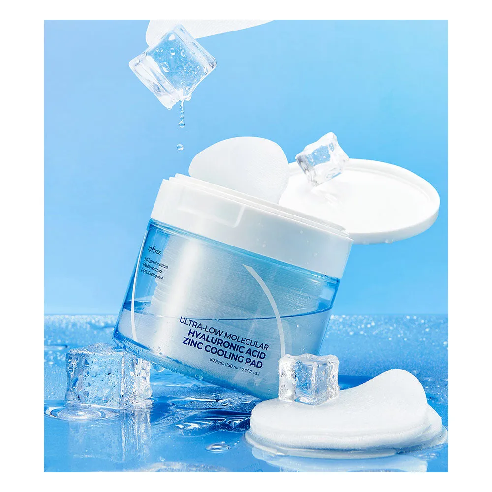 Ultra-Low Molecular Hyaluronic Acid Zinc Cooling Pad