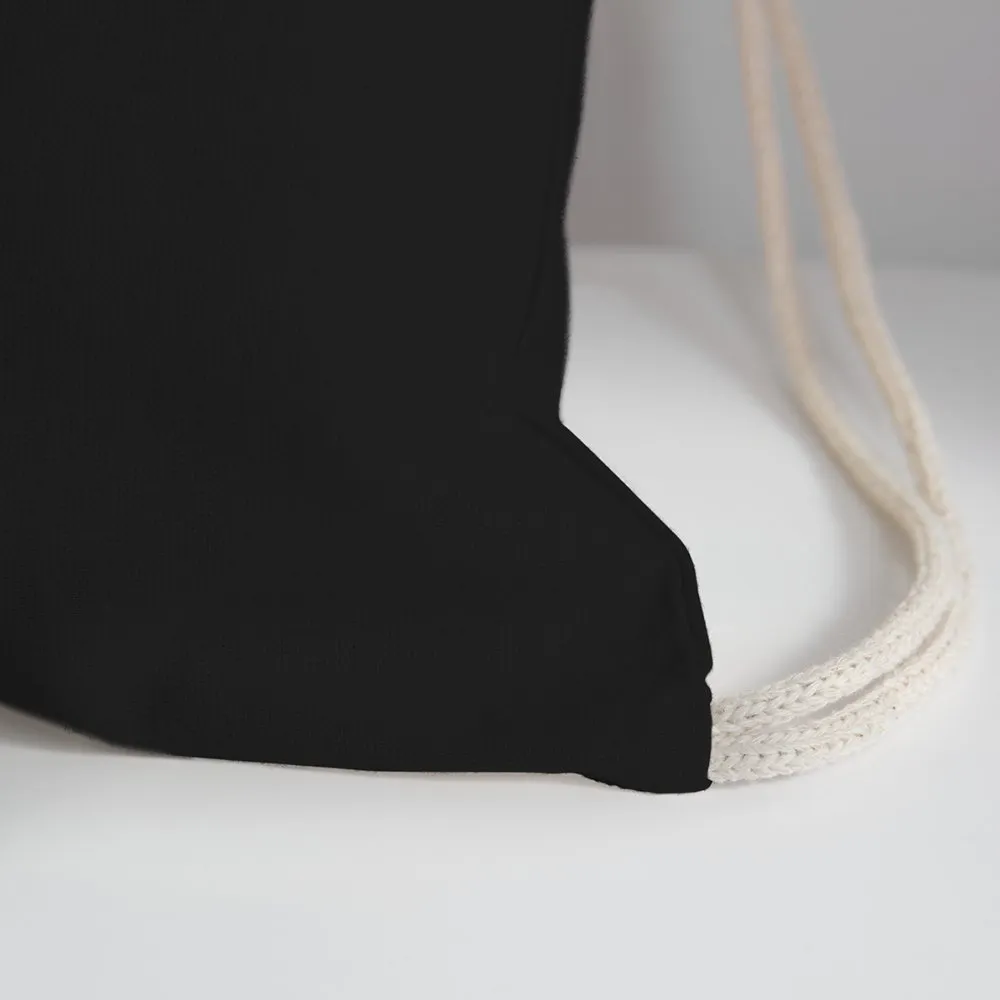 Vet Receptionist because badass mother fucker isn't an official job title Drawstring Bag