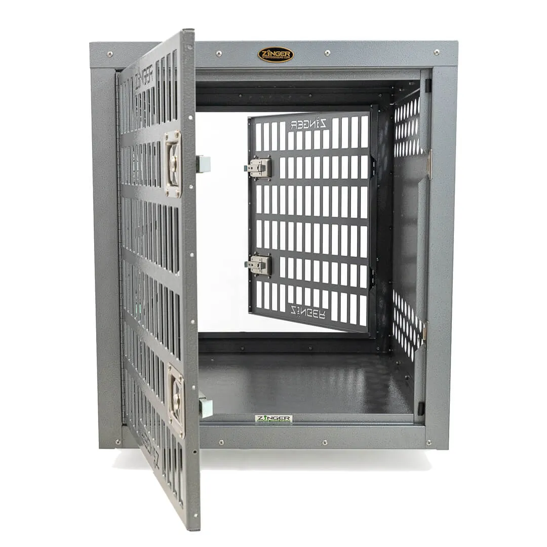 Zinger Deluxe Aluminum Dog Crate