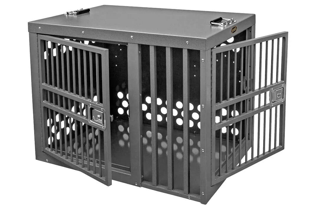 Zinger Deluxe Aluminum Dog Crate